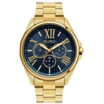 Relógio Euro Feminino Multiglow Dourado