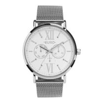 Relógio Euro Feminino Multiglow Prata - EU6P29AHFBPS/3K