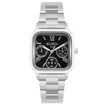 Relógio Euro Feminino Multiglow Prata - EU6P29AIZ/4P