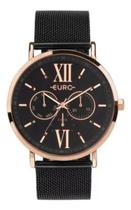 Relógio Euro Feminino Multiglow Preto EU6P29AHGBPS/5P