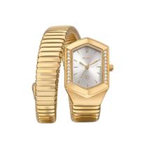 Relógio Euro Feminino Ref: Eu2035zap/5k Bracelete Serpentes Dourado Relógio Euro Feminino Ref: Eu2035zap/5k Bracelete Serpentes Dourado