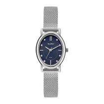 Relógio Euro Feminino Ref: Eu2035zbv/4a Mesh Oval Prateado