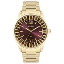Relógio Euro Feminino Stones Dourado - EU2035YTR/4R