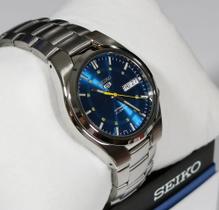 Relógio Executivo Automático Seiko5 Snk 615k1 Aço Inoxidável