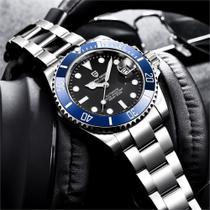 Relógio Explorer Submariner 100m Pagani Design Pd1661 Movimento Seiko Nh35a