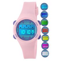 Relógio Facasu Digital Kids à prova d'água com luz por 4-10 anos