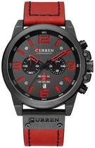 Relógio FANMIS Classic Sandwich Dial, pulseira de couro para homens Relógio FANMIS Classic Sandwich Dial, pulseira de couro para homens