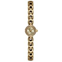 Relógio Feminino Aço Micromovimento Cristais Dourado - Seculus