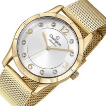 Relógio Feminino Analógico Dourado Champion - CN29910M