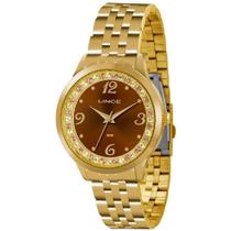 Relógio Feminino Analógico Lince Feminino LRG4331L M2KX Dourado