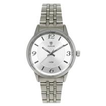 Relógio Feminino Analógico Tuguir 9182A Resistente à água 5 ATM Prata Caixa em Metal Pulseira de Aço Visor Cristal Mineral Redondo Dobrável com Botão Relógio Feminino Analógico Tuguir 9182A Resistente à água 5 ATM Prata Caixa em Metal Pulseira de Aço Visor Cristal Mineral Redondo Dobrável com Botão