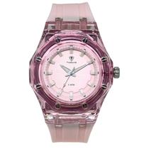 Relógio Feminino Analógico Tuguir TG9148 Resistente à água 5 ATM Rosa Caixa em Resina Pulseira de Silicone Visor Acrílico Redondo Fivela Social Relógio Feminino Analógico Tuguir TG9148 Resistente à água 5 ATM Rosa Caixa em Resina Pulseira de Silicone Visor Acrílico Redondo Fivela Social