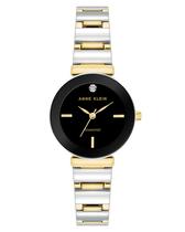 Relógio feminino Anne Klein Diamond Dial, pulseira bicolor Relógio feminino Anne Klein Diamond Dial, pulseira bicolor