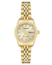 Relógio feminino Armitron com detalhes em cristal genuínos 50m WR Relógio feminino Armitron com detalhes em cristal genuínos 50m WR