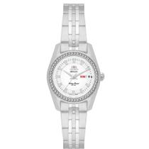 Relógio Feminino Automático Orient Prata NH6SS006 S1SX