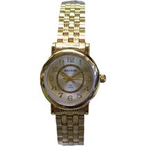 Relógio Feminino Backer Dourado 3331145F