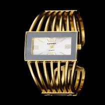 Relógio Feminino Bracelete Cansnow Luxo Aço Inox Analógico Relógio Feminino Bracelete Cansnow Luxo Aço Inox Analógico