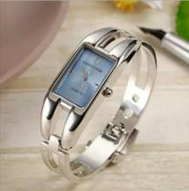 Relógio Feminino Bracelete Geekthink Aço Inoxidável Quartzo