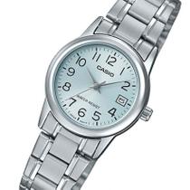 Relógio Feminino Casio Aço Inoxidável 30 Atm Ltpv002D-2Budf Relógio Feminino Casio Aço Inoxidável 30 Atm Ltpv002D-2Budf