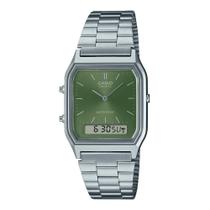 Relógio Feminino Casio AnaDigi Quartz AQ-230A-3AMQYDF-SC Verde Relógio Feminino Casio AnaDigi Quartz AQ-230A-3AMQYDF-SC Verde