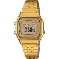 Relógio Feminino Casio Digital Vintage LA680WGA-9DF - Dourado