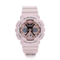 Relógio Feminino Casio G-shock Anadigi Rose Gma-s120mf-4adr