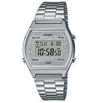 Relógio Feminino Casio Glitter Vintage B640Wdg-7Df Prata