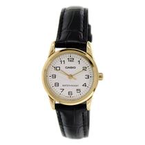 Relógio Feminino Casio Ltp-V001Gl 7Bu Dourado Analógico