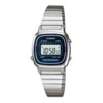 Relógio Feminino Casio Mini Vintage Digital Prata LA670WA-2DF