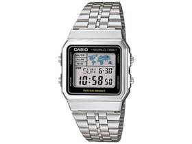 Relógio Feminino Casio Vintage A500WA-1DF - Digital Resitente à Água com Data