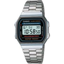 Relógio Feminino Casio Vintage Digital Fashion A168WA-1WDF