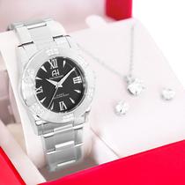 Relógio Feminino Champion Ana Hickmann Analógico Prata AH28740T Relógio Feminino Champion Ana Hickmann Analógico Prata AH28740T