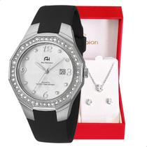 Relogio Feminino Champion Ana Hickmann Couro Social AH20033Q Relogio Feminino Champion Ana Hickmann Couro Social AH20033Q