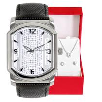 Relógio Feminino Champion Ana Hickmann Preto Quadrado Analógico AH20168Q Relógio Feminino Champion Ana Hickmann Preto Quadrado Analógico AH20168Q