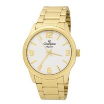 Relogio Feminino Champion Analogico Aço Inoxidavel Dourado Elegance Original Resistente a Agua 1 Ano de Garantia RCHCN27232H