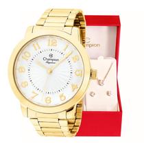 Relógio Feminino Champion Analógico Dourado CN25118W Relógio Feminino Champion Analógico Dourado CN25118W