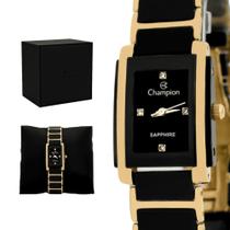 Relógio Feminino Champion Ceramica Aço Inoxidavel Dourado Relógio Feminino Champion Ceramica Aço Inoxidavel Dourado