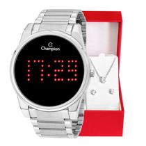 Relógio Feminino Champion Digital Prata CH40053T