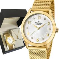 Relógio Feminino Champion Dourado 1 Ano Garantia Original Relógio Feminino Champion Dourado 1 Ano Garantia Original