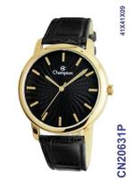 Relogio Feminino Champion Dourado Couro CN20631P