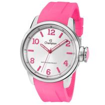 Relógio Feminino Champion Esportivo Silicone Rosa CN29758H Relógio Feminino Champion Esportivo Silicone Rosa CN29758H