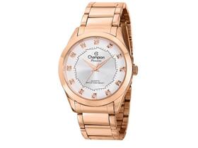 Relogio Feminino Champion Rose com Pedra Strass CH24759Z