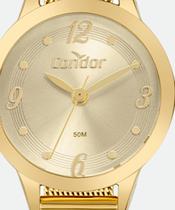 Relogio Feminino Condor Dourado Mini 2,5 cm