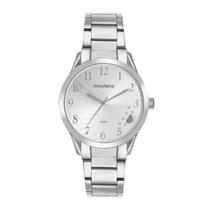 Relógio Feminino Coração Prata 99765L0MVNE1