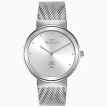 Relógio Feminino de Pulso GL22AZ-1K Analógico com Pulseira de Aço Prata Technos Relógio Feminino de Pulso GL22AZ-1K Analógico com Pulseira de Aço Prata Technos
