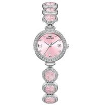 Relógio feminino de quartzo à prova d'água data automática design elegante Relógio feminino de quartzo à prova d'água data automática design elegante