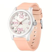 Relógio feminino de Quartzo - À Prova d'Água, Leve com Pulseira de Silicone
