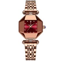 Relógio feminino de quartzo casual design criativo em aço inoxidável à prova dagua Relógio feminino de quartzo casual design criativo em aço inoxidável à prova dagua