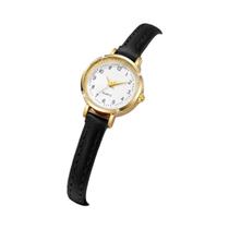 Relógio Feminino De Quartzo Com Pulseira De Couro, Mostrador Pequeno, Relógio Para Meninas, Presente