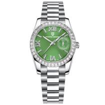 Relógio Feminino de Quartzo Design Ultra fino Elegante com Strass Impermeavel